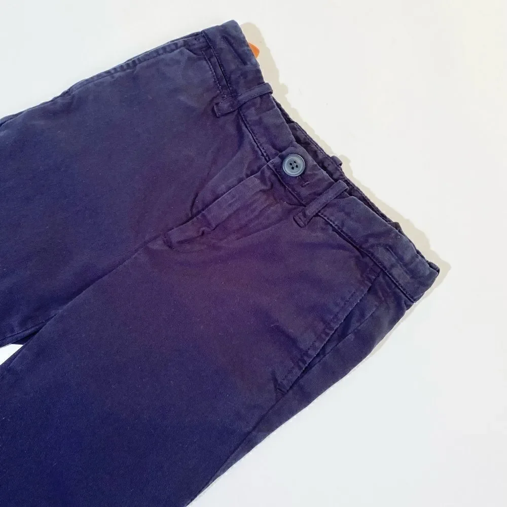 Crewcuts straight leg navy chino pants 5